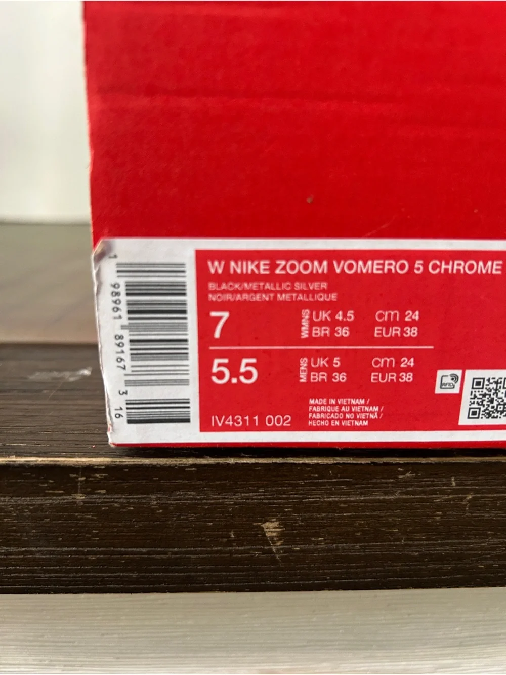 Nike Air Zoom Vomero 5 ‘Black Metallic Silver’